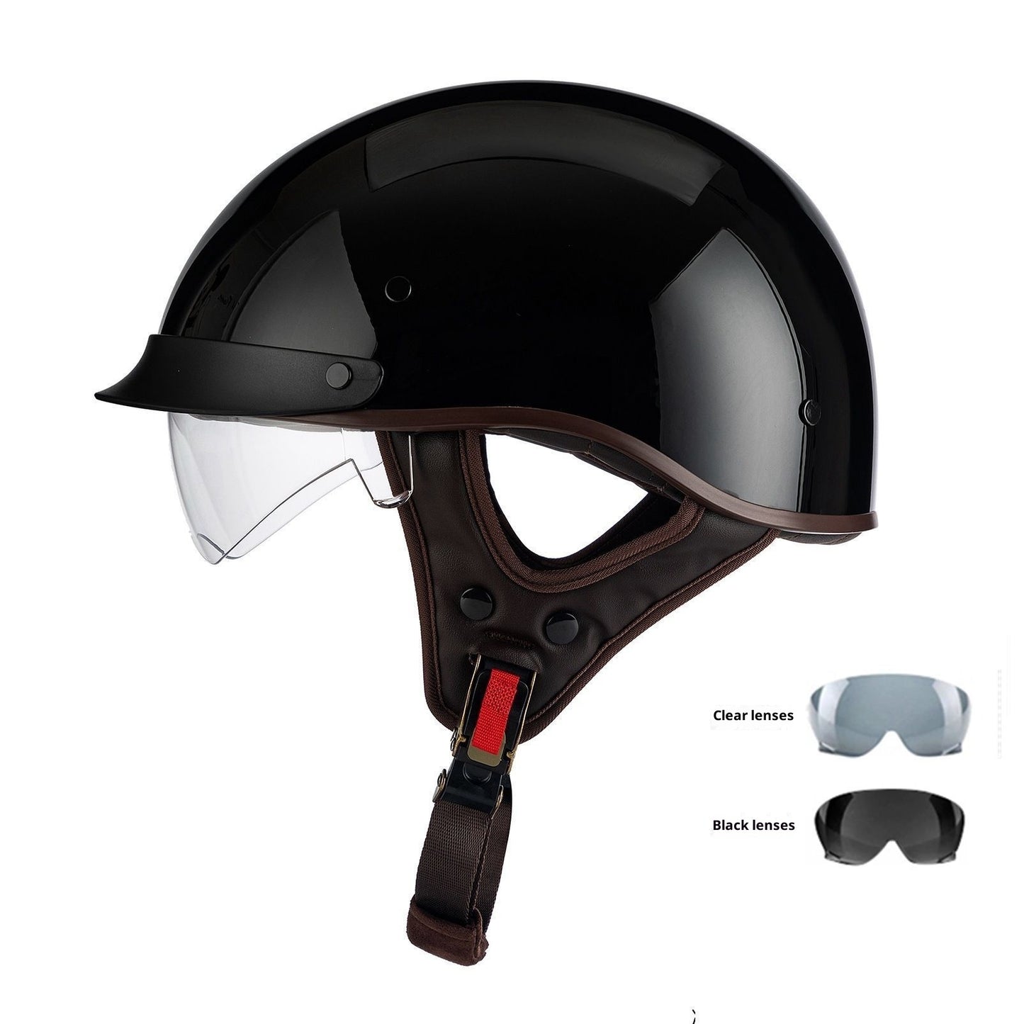 Retro Helmet Electric Motorcycle Helmet