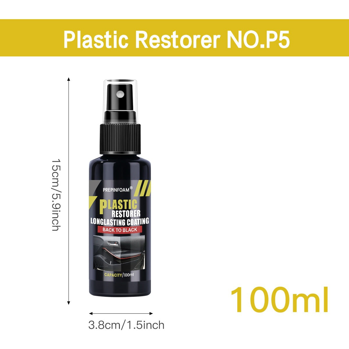 PREPINFOAM-P5 Automotive Plastic Long-lasting Coating