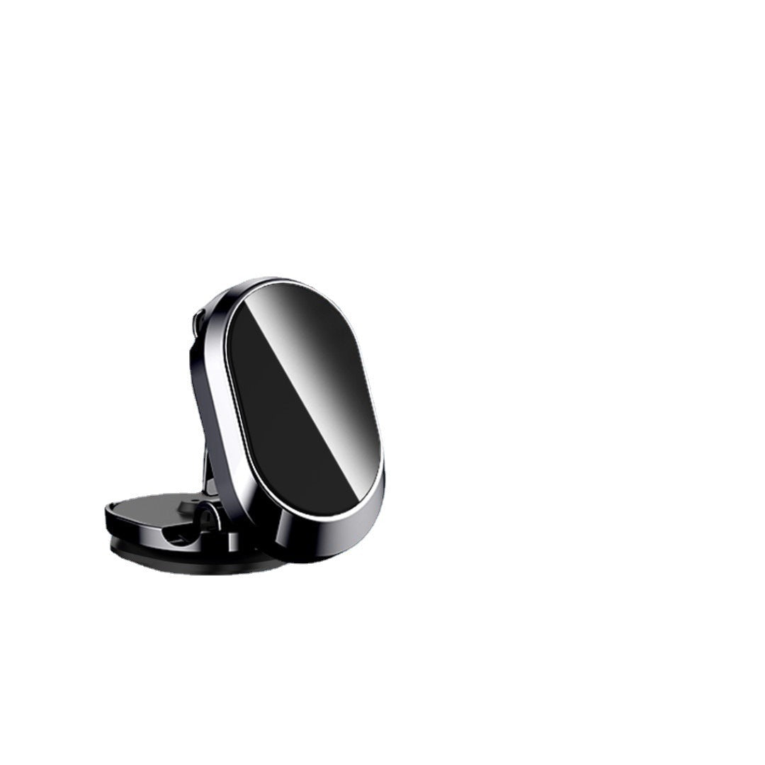 Sleek magnetic phone holder in black and silver, quality useful gift at sps street style