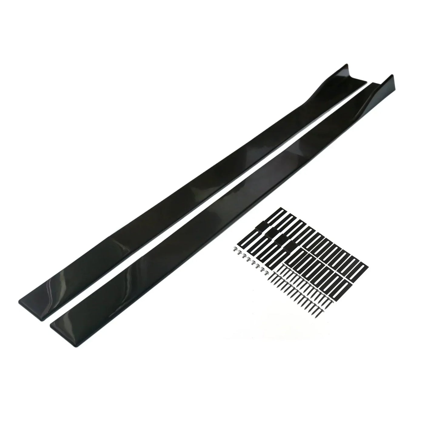Car Side Skirts For CLA Class 180 200 250 78.7'' Extension Lower Splitter Panel Diffuser Bodykit Styling Exterior Accessories