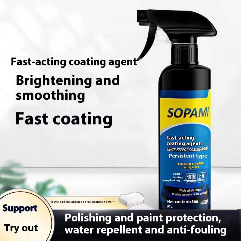 Automotive Coating Agent Quick-acting Car Paint Waxing Coating Liquid Nanometer Crystal