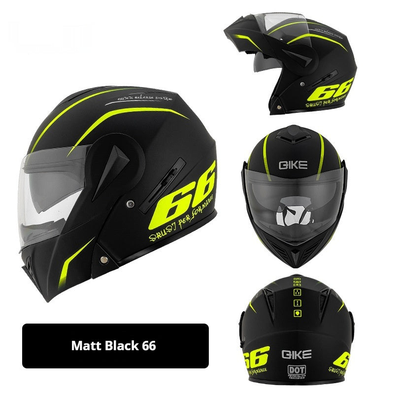 Men's And Women's Winter Personality Safety Motorcycle Helmet