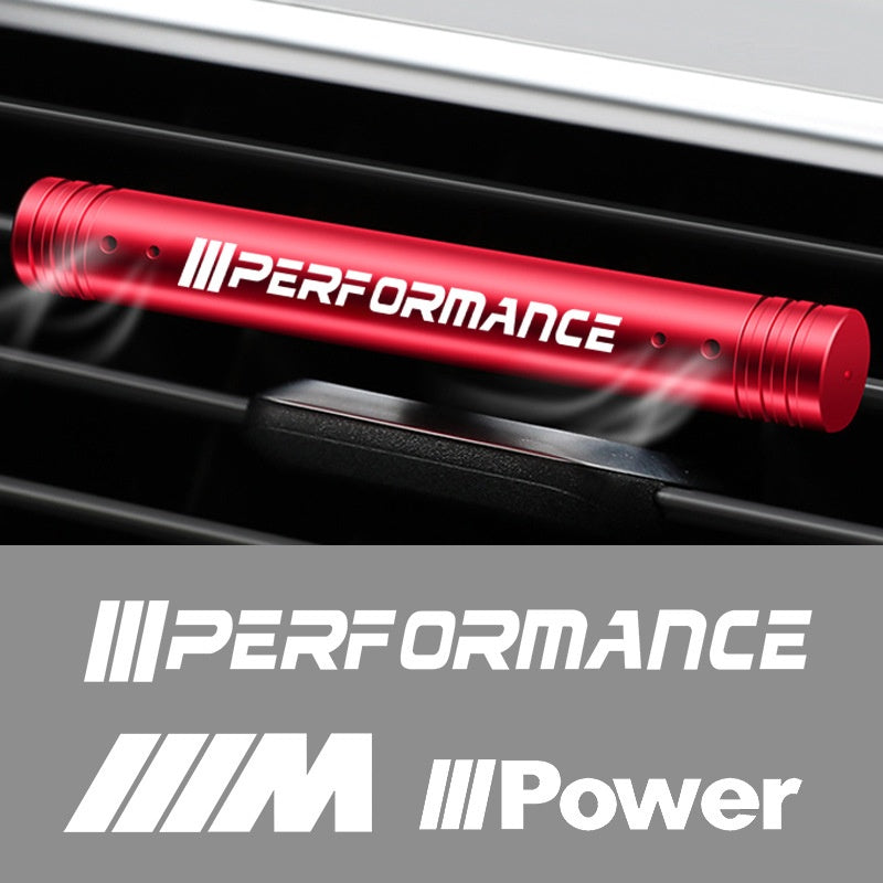 Red PERFORMANCE car air freshener for vent, premium automotive gift, sps street style