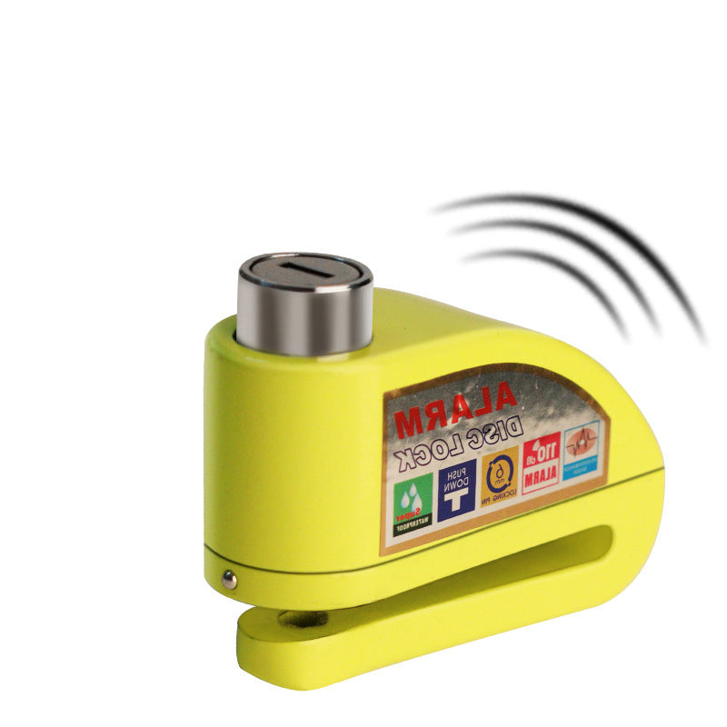 Alarm Disc Brake Lock Mountain Bike Bike Lock Motorcycle Anti-Theft Lock Electric Vehicle Lock Aluminum Alloy Alarm Lock