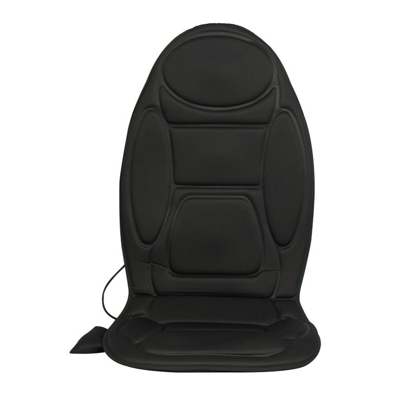 Black ergonomic cushioned car seat cover with attached cord, quality gift idea