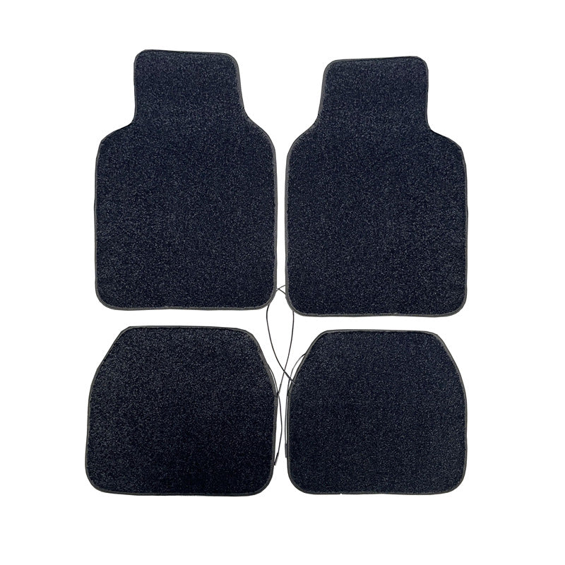 Set of four black car floor mats, quality gift from sps street style