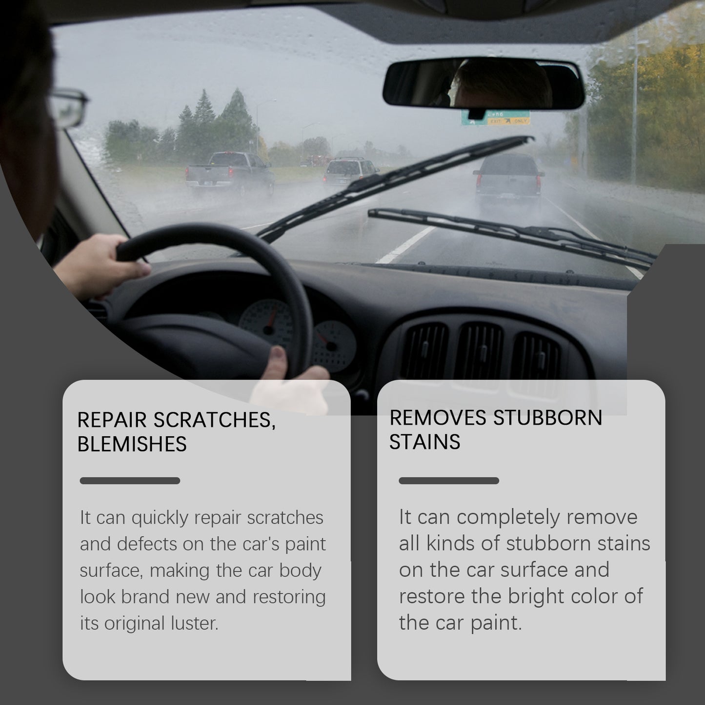 Car Coating Spray Set, Car Paint Polishing Maintenance Anti-Fouling Repair Paint Scratches And Stains Repair