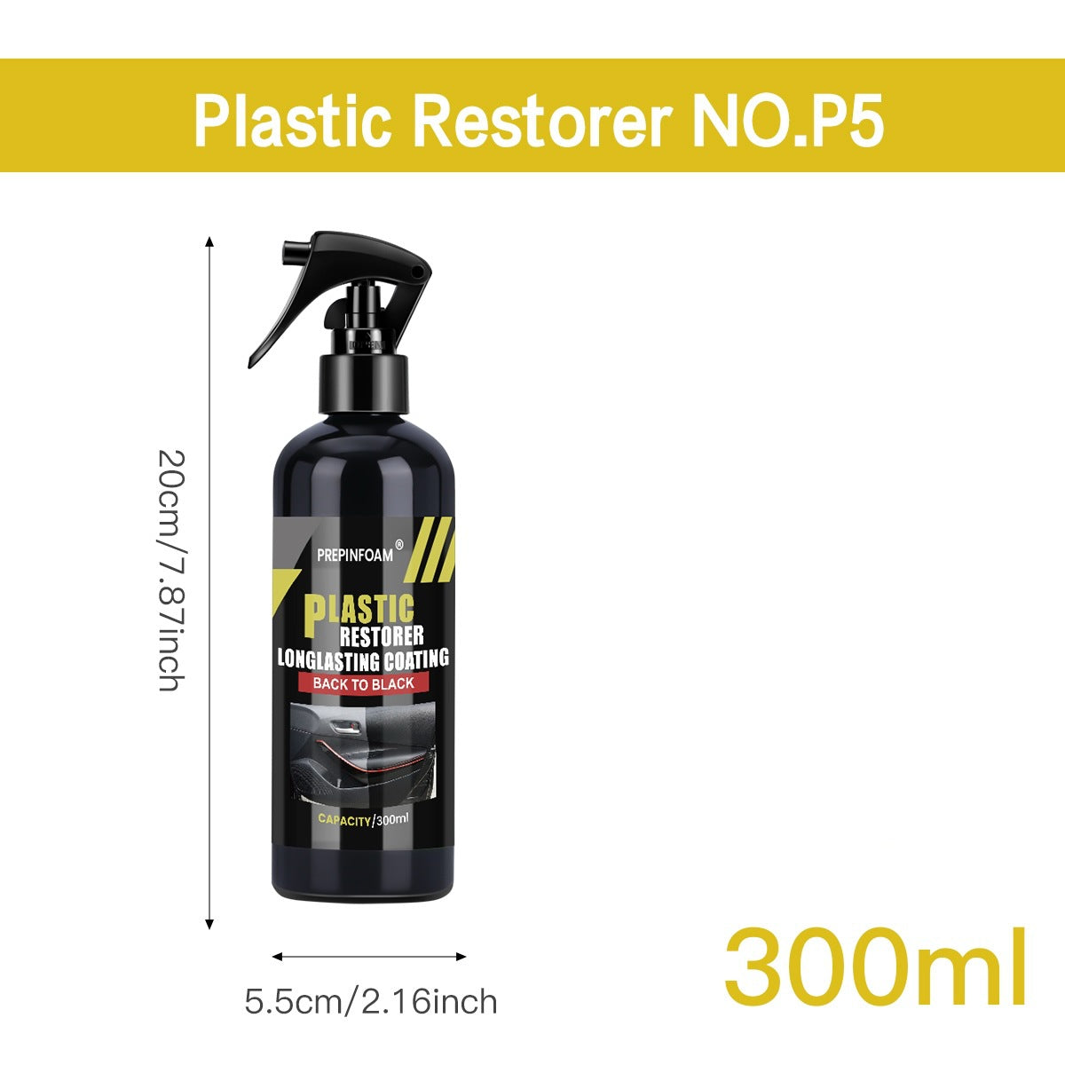 PREPINFOAM-P5 Automotive Plastic Long-lasting Coating