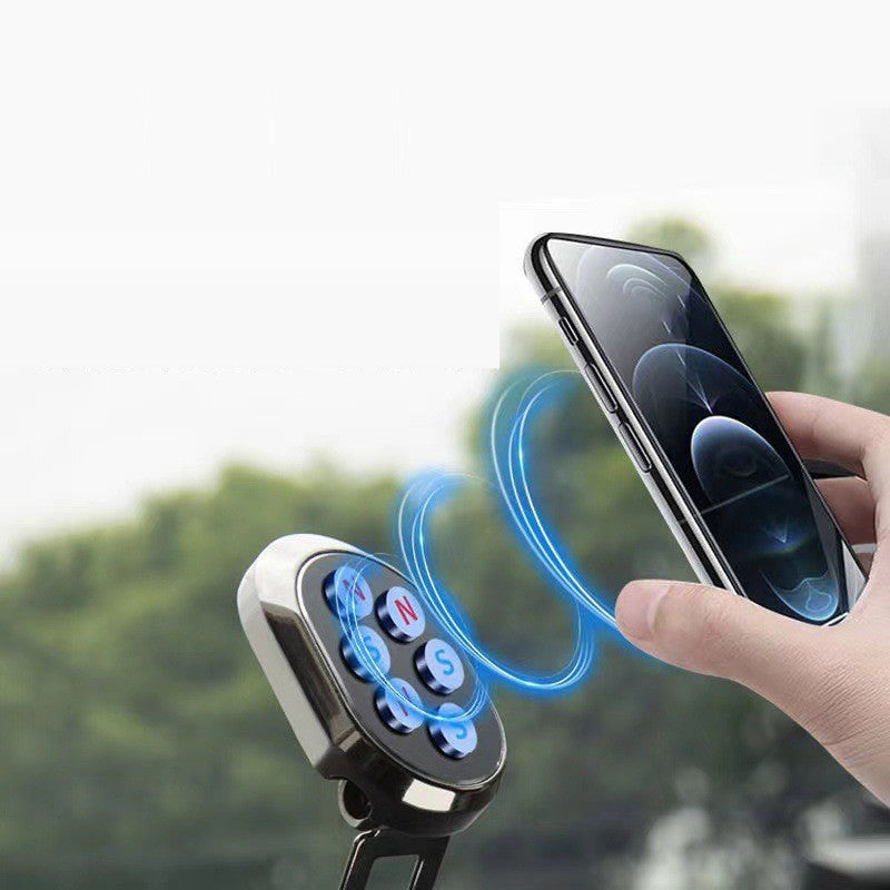 Magnetic smartphone holder with phone and signal effect, sps street style gadget