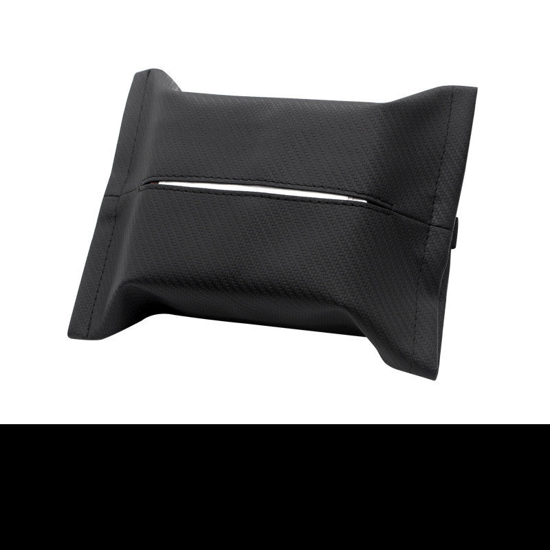 Black textured pouch with a horizontal slit, quality gift item from sps street style