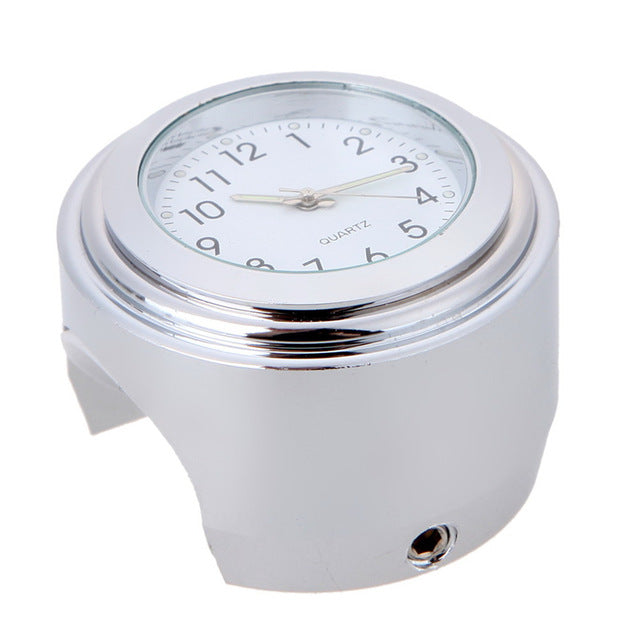 Universal 7/8 Motorcycle Handlebar Mount Quartz Clock