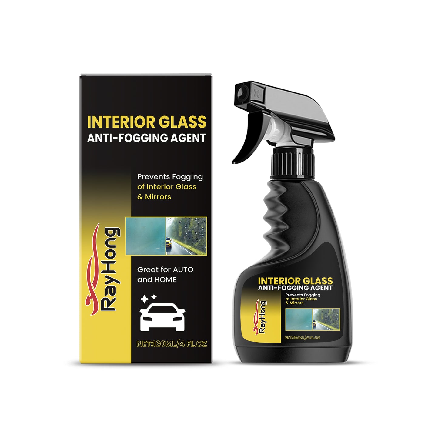 Anti-Fogging For Car Glass Anti-Fogging For Car Glass Front Windshield Cleaning And Brightening Spray