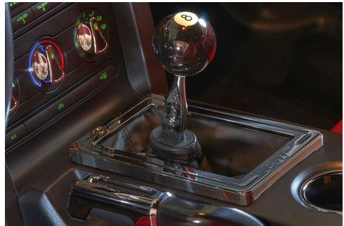 Car interior with gear shift styled as an 8-ball, sps street style, quality gift item