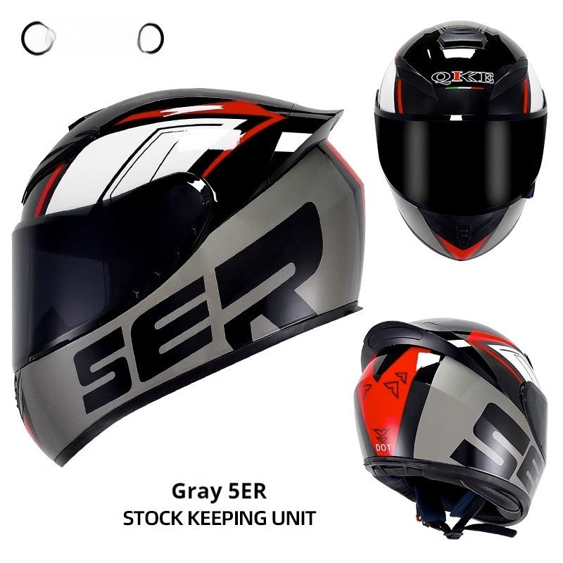 Motorcycle Winter Personality Motorcycle Helmet
