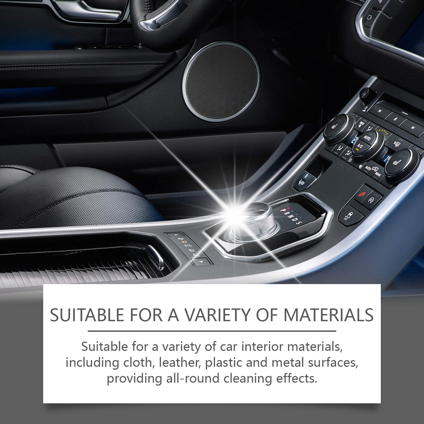 Rayhong Car Interior Cleaner, Seat Ceiling Instrument Panel Wash Free Decontamination Foam Cleaner