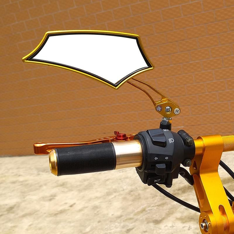 Wholesale Electric Vehicle Motorcycle Aluminum Alloy Rearview Mirror 8mm Universal Positive Thread