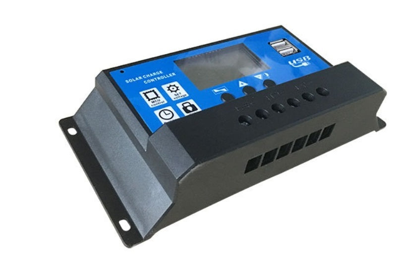 Solar panel charging controller