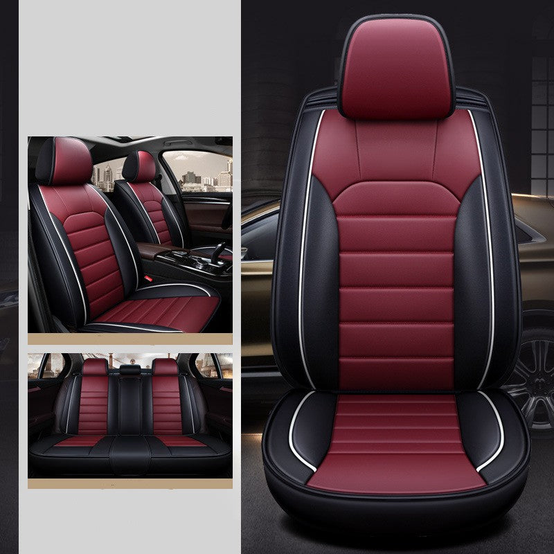 Luxury red and black car seat covers, modern design, sps street style auto accessory