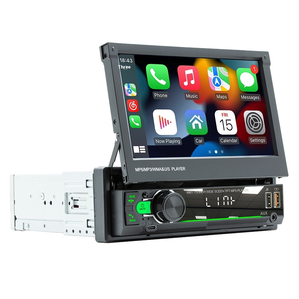 7-inch Telescopic Screen Vehicle-borne Bluetooth Player