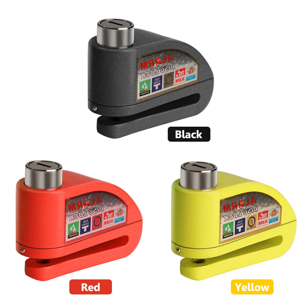 Alarm Disc Brake Lock Mountain Bike Bike Lock Motorcycle Anti-Theft Lock Electric Vehicle Lock Aluminum Alloy Alarm Lock