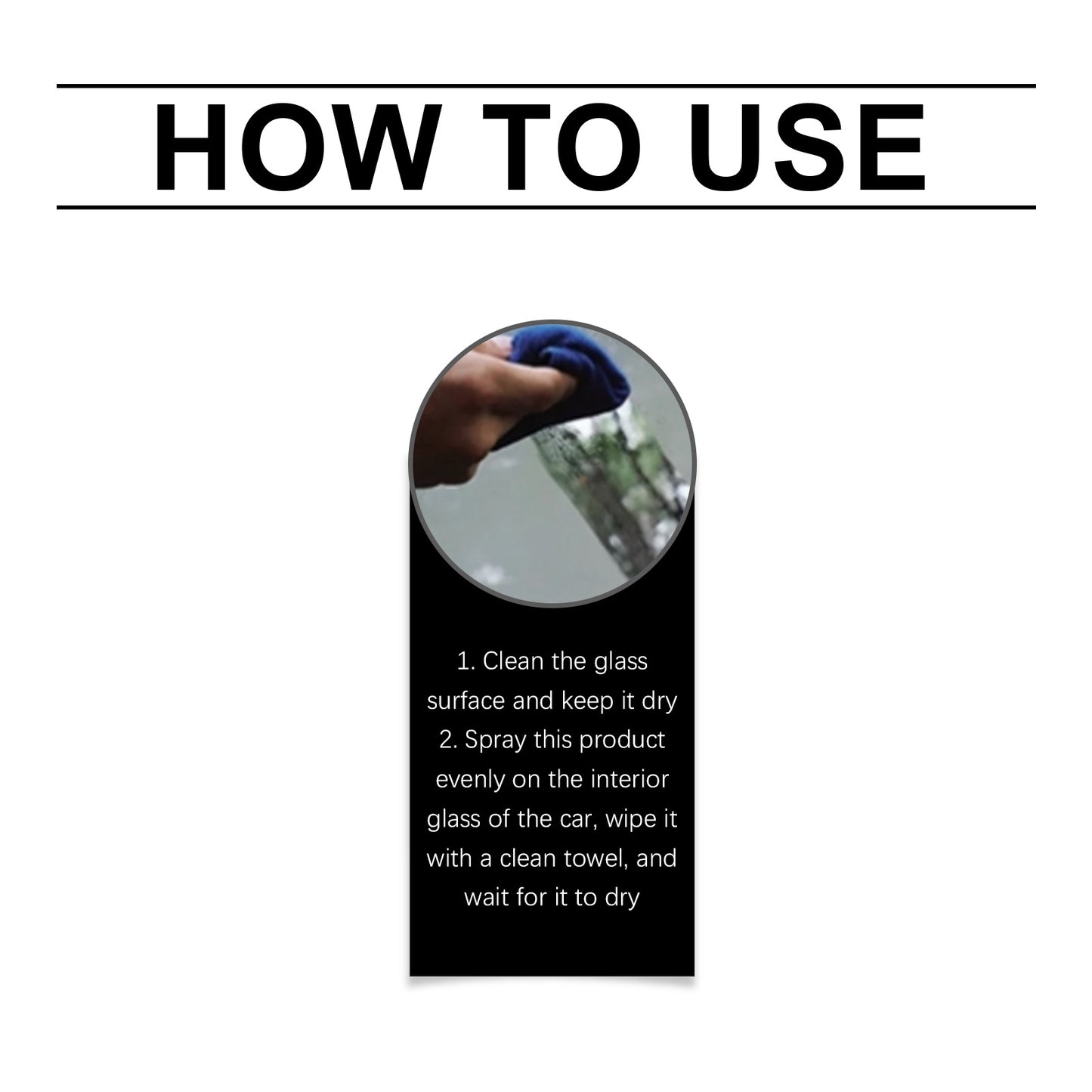 Anti-Fogging For Car Glass Anti-Fogging For Car Glass Front Windshield Cleaning And Brightening Spray