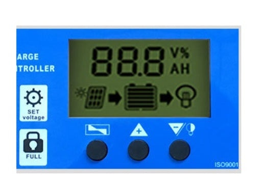 Solar panel charging controller