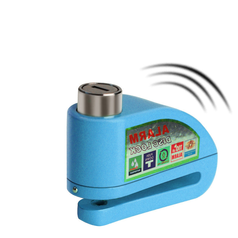 Alarm Disc Brake Lock Mountain Bike Bike Lock Motorcycle Anti-Theft Lock Electric Vehicle Lock Aluminum Alloy Alarm Lock