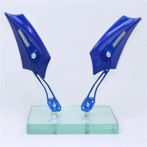 Wholesale Electric Vehicle Motorcycle Aluminum Alloy Rearview Mirror 8mm Universal Positive Thread