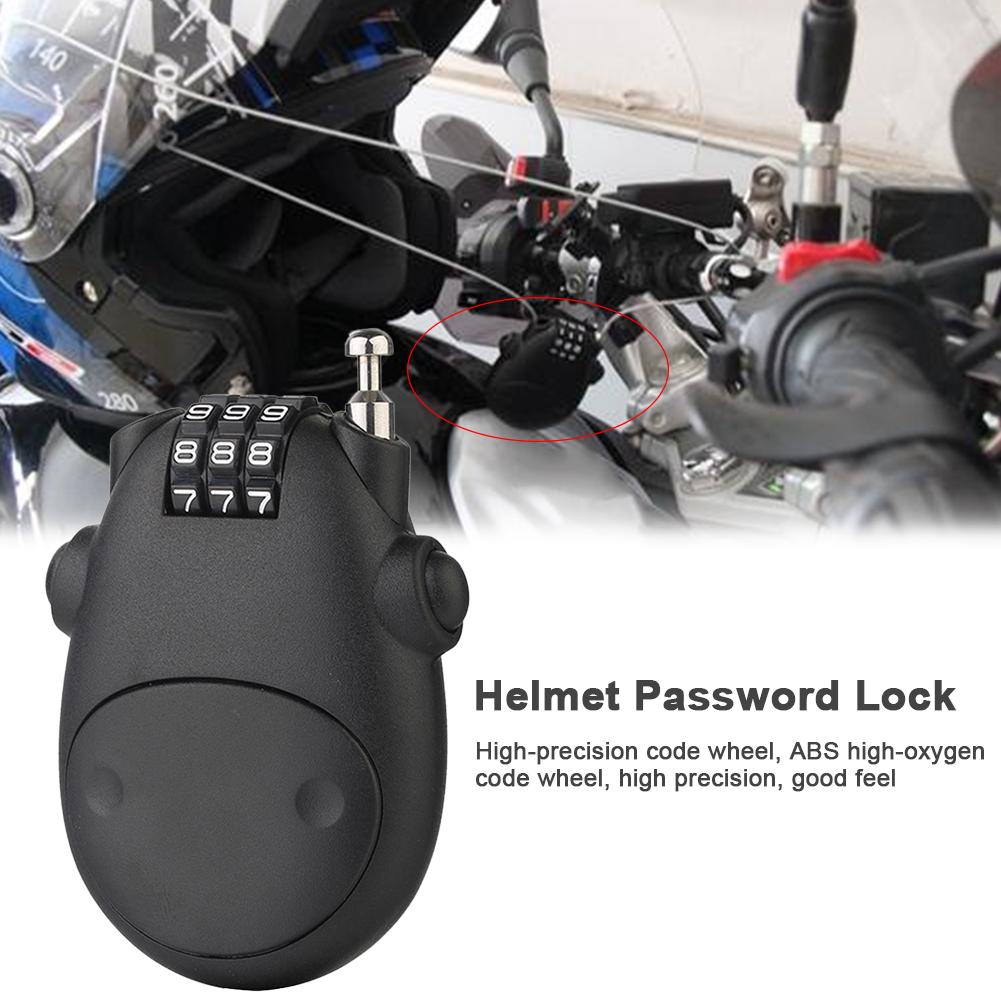 Telescopic Wire Rope Steel Cable Combination Lock Luggage Suitcase Sled Motorcycle Helmet Combination Lock