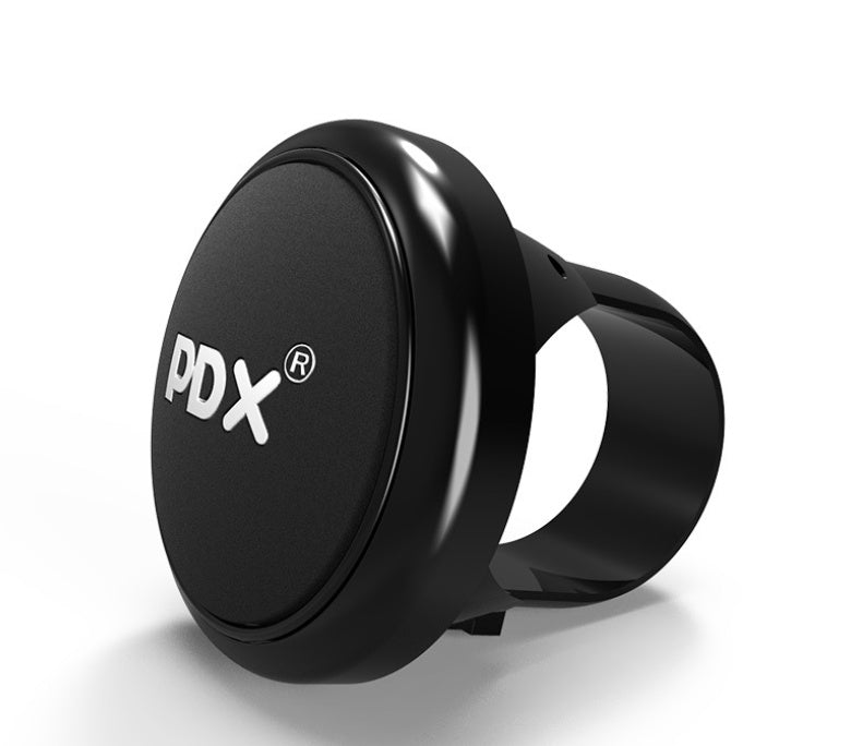 PDX branded black magnetic phone car mount, quality gift from sps street style