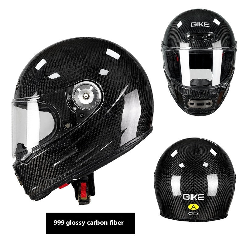 Simplified Household Thick Protective Carbon Fiber Helmet