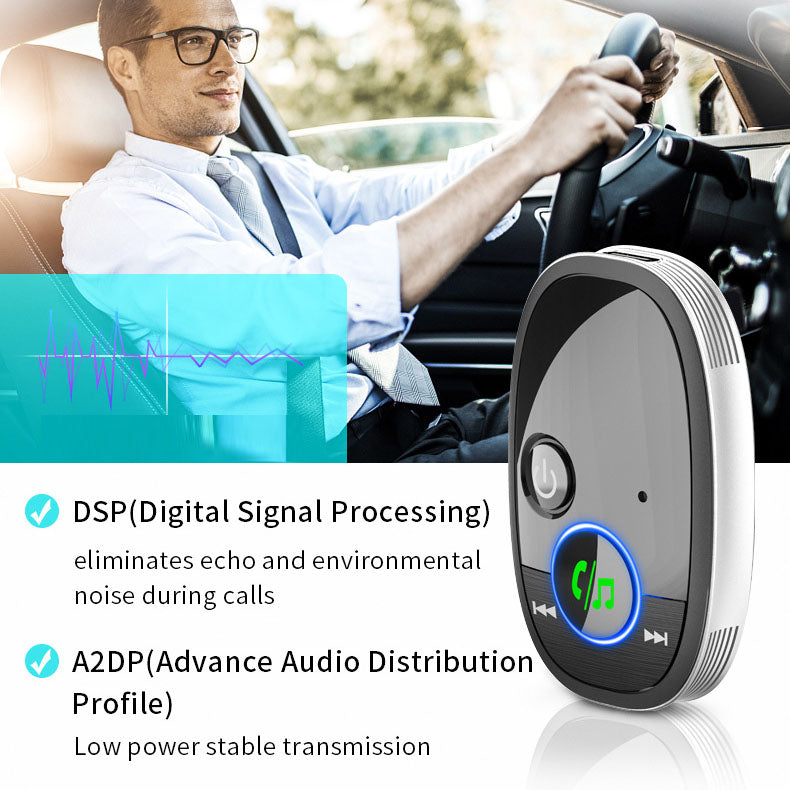 Car Phone Bluetooth Audio Adapter Car Audio Bluetooth Converter Bluetooth Receiver BR06