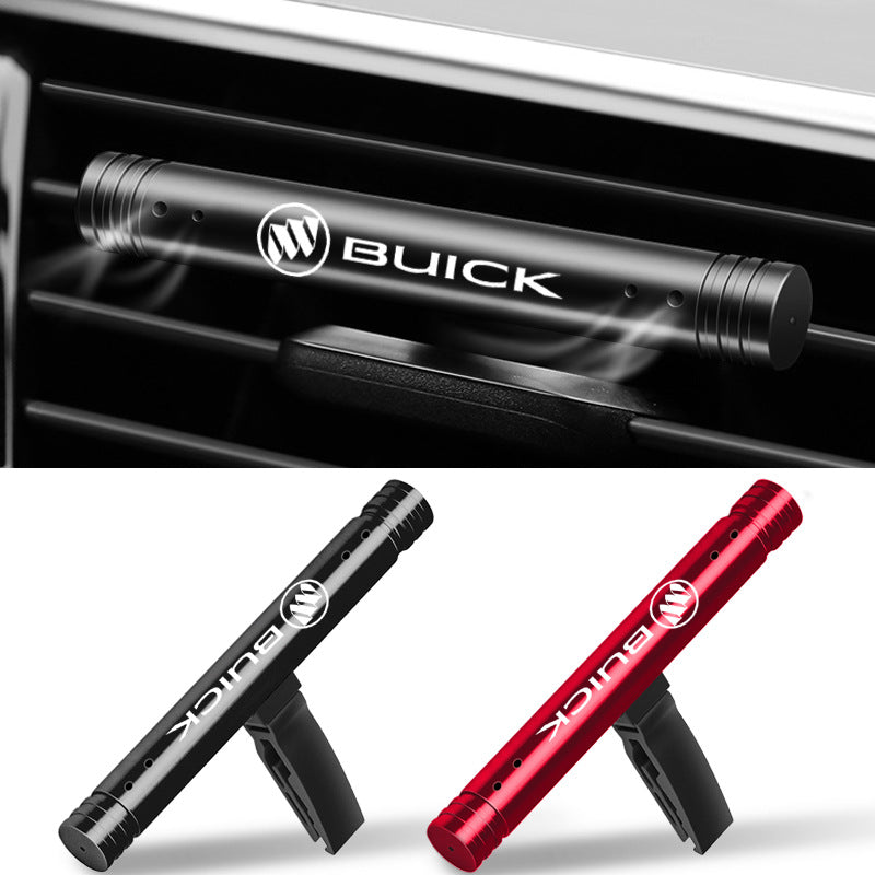 Buick branded car air freshener in black and red, clipped on car vent, sps street style gift