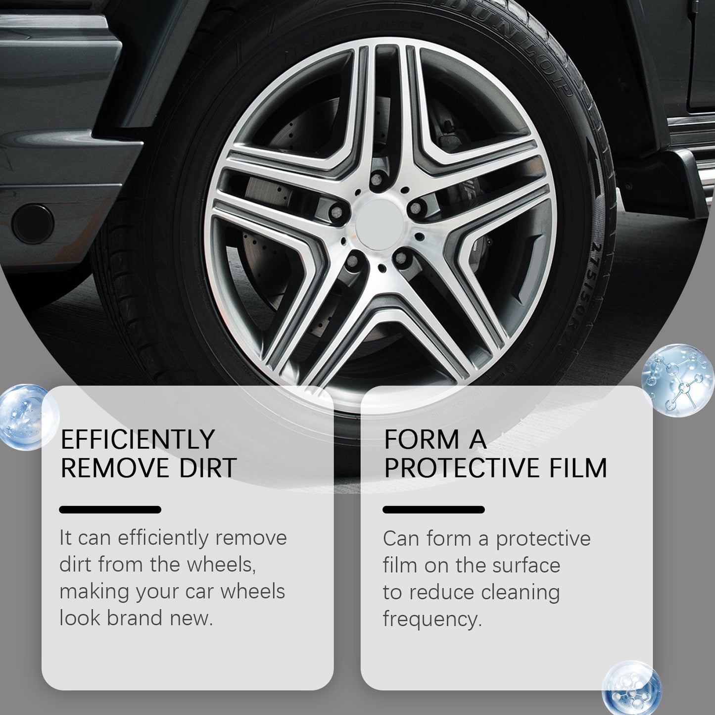 Car Wheel Cleaning Spray