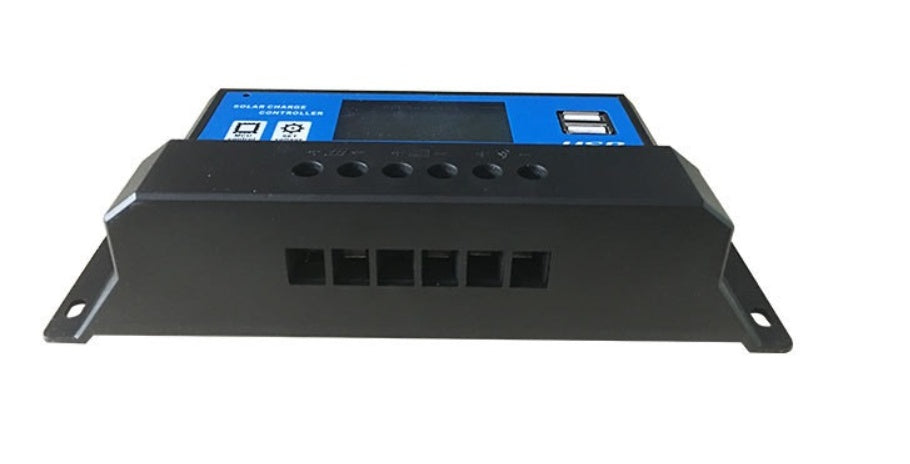 Solar panel charging controller