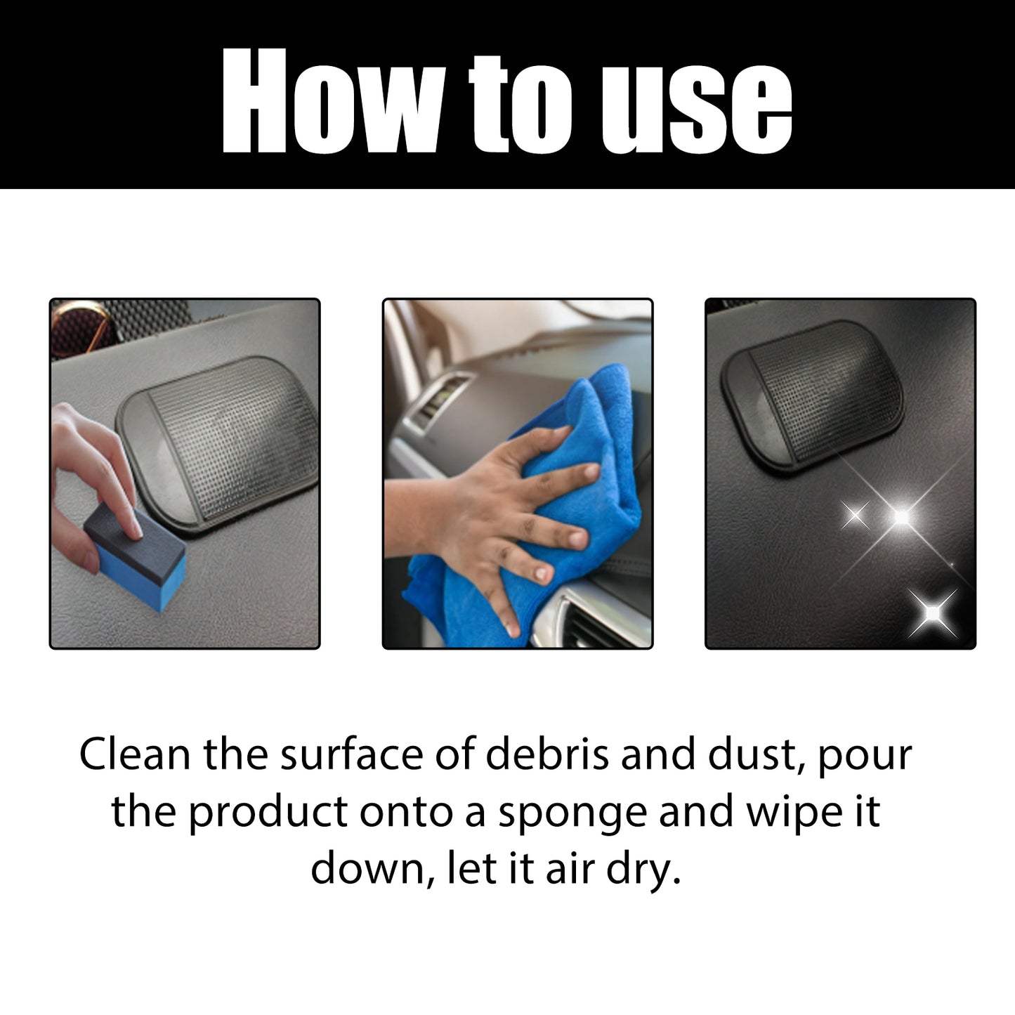 Nano Plastic Retreader Automotive Interior Seat Instrument Panel Stain Cleaning And Maintenance Polish