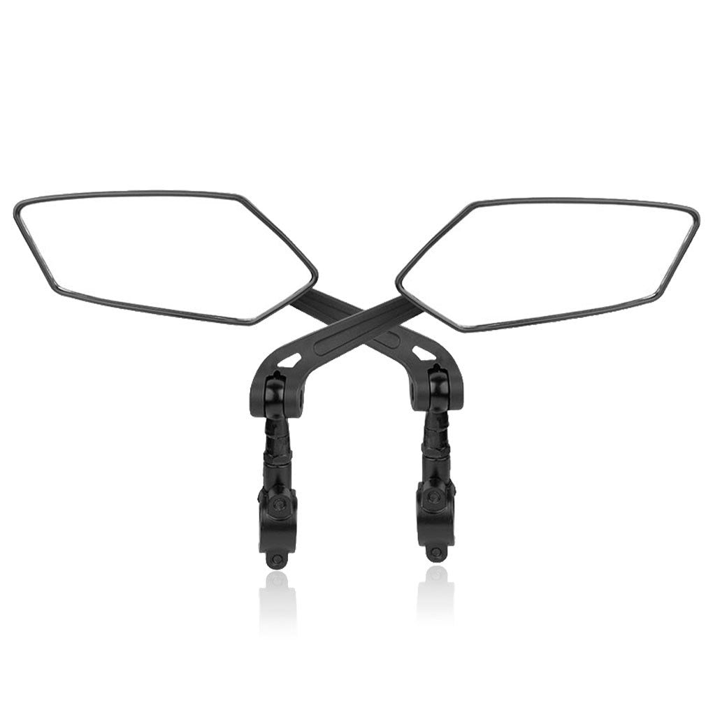 Rearview mirror electric car flat mirror 360 degree adjustable reflector reversing mirror riding accessories