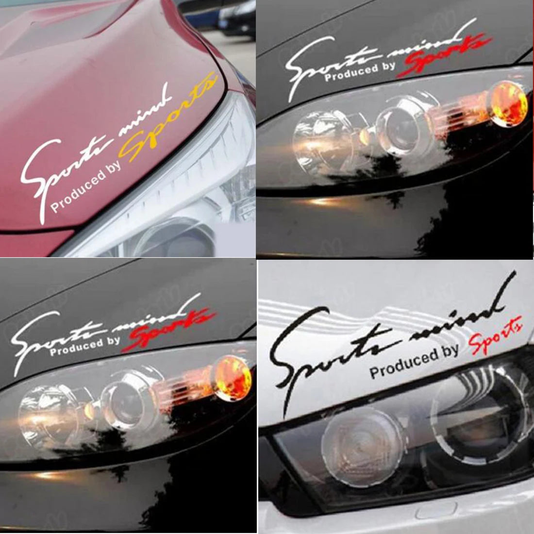 Dewtreetali Car Stickers Reflective Lamp Eyebrow Sports Styling Decor for Outback Forester Legacy XV impreza sti legacy