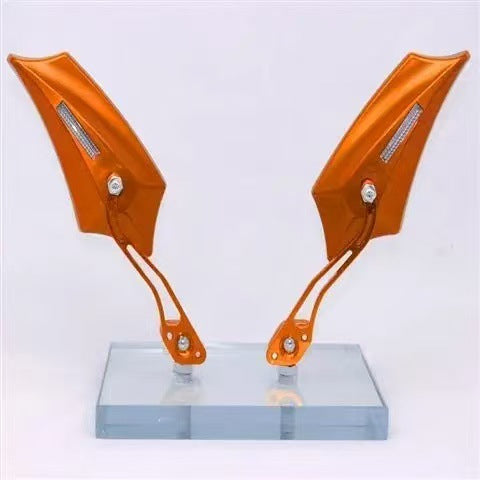 Wholesale Electric Vehicle Motorcycle Aluminum Alloy Rearview Mirror 8mm Universal Positive Thread