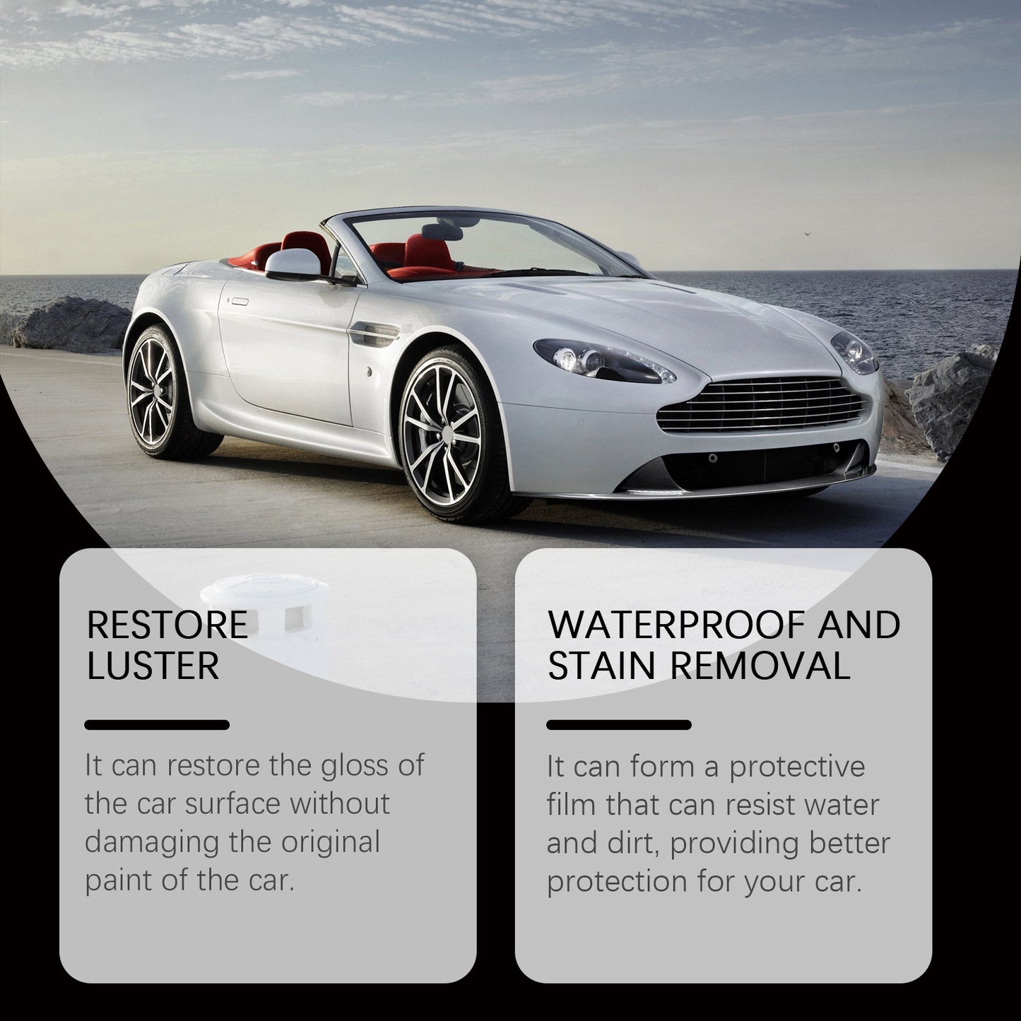 Rayhong Auto Quick Coating Spray Auto Finish Waxing Antifouling Brightening Maintenance Coating Coating Agent