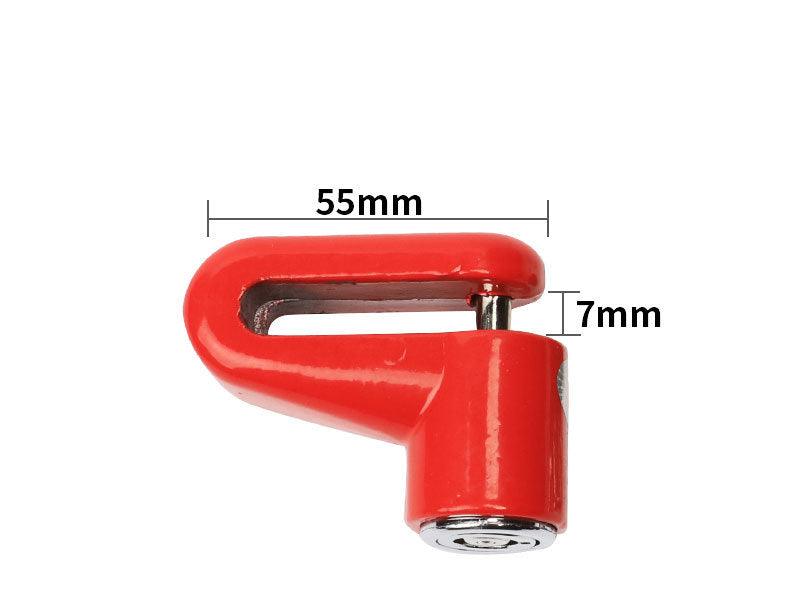 Mountain Anti-Theft Lock Bicycle Motorcycle Lock Anti-Theft Lock Disc Brake Lock Bicycle Accessories With Lock Frame