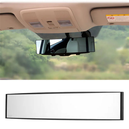 CARPRIE Car Mirror 1PC 300mm Wide Curve Inner Clip On Rear View Rearview Mirror Universal Car Truck