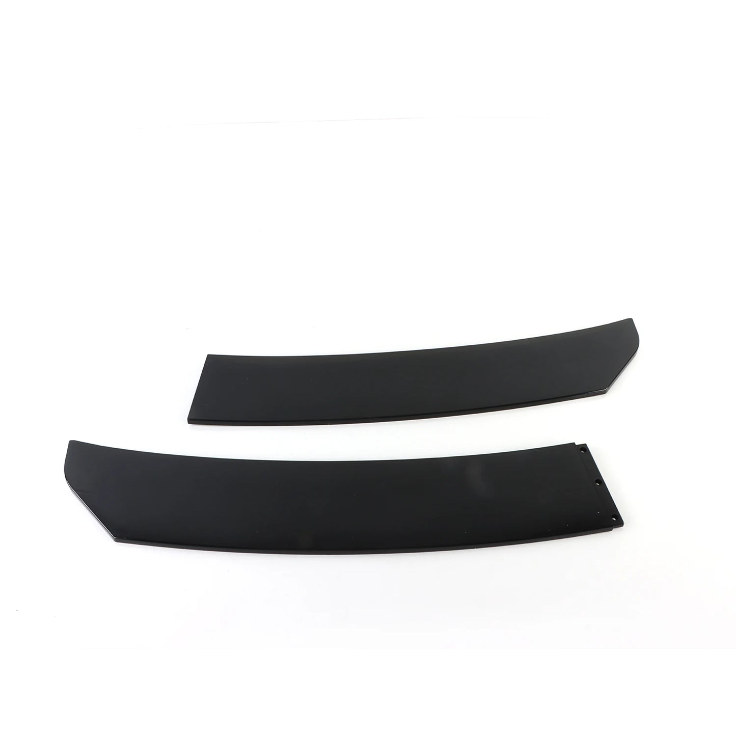 4PCS Universal Car Gloss Black Front Bumper Lip Chin Spoiler Splitter Body Kit Exterior Bumpers Automobiles Parts Accessories