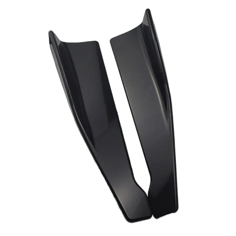 Universal 1 Pair Car Bumper Spoiler Front Rear Lip Anti-collision Universal Car Side Skirt