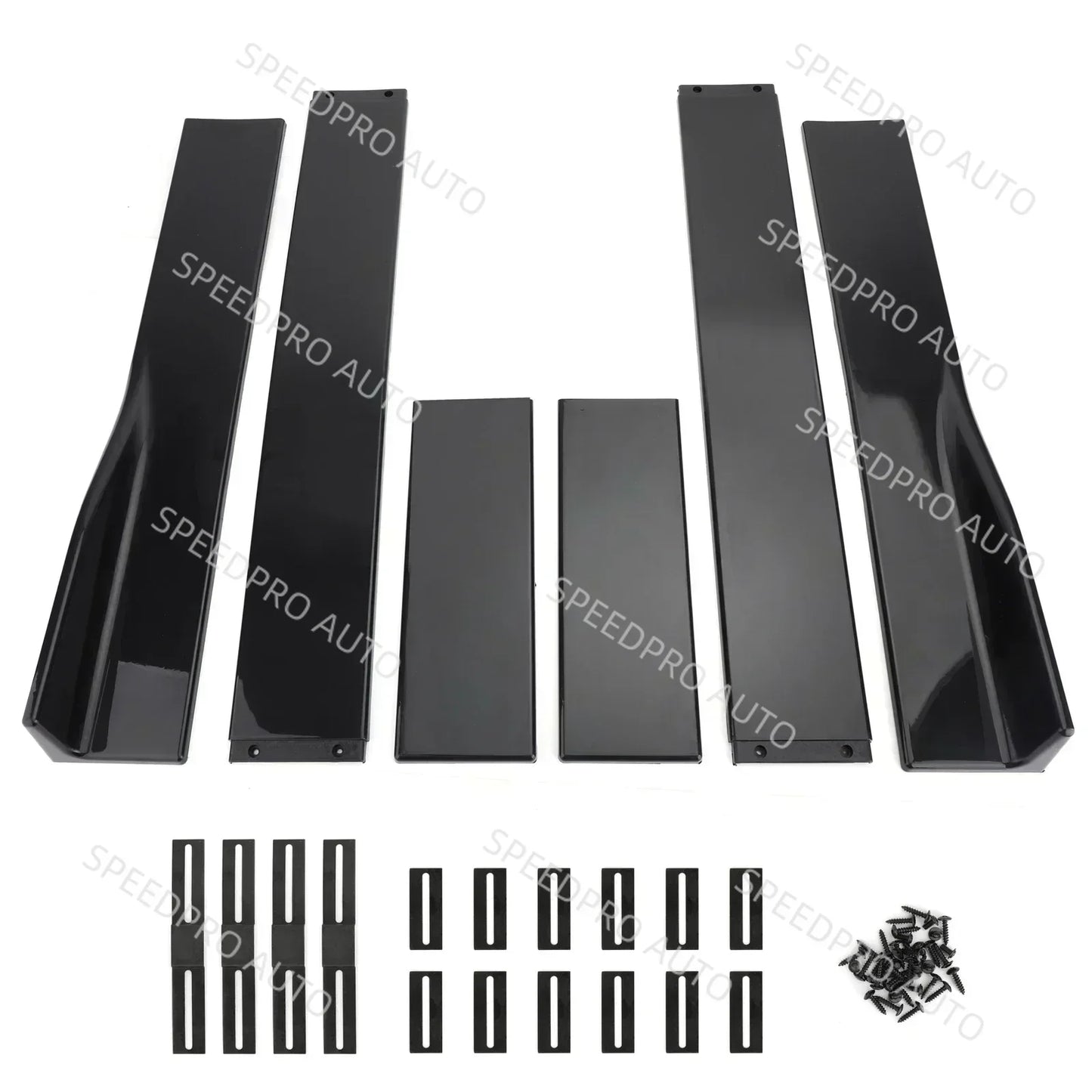 Car Side Skirts For CLA Class 180 200 250 78.7'' Extension Lower Splitter Panel Diffuser Bodykit Styling Exterior Accessories