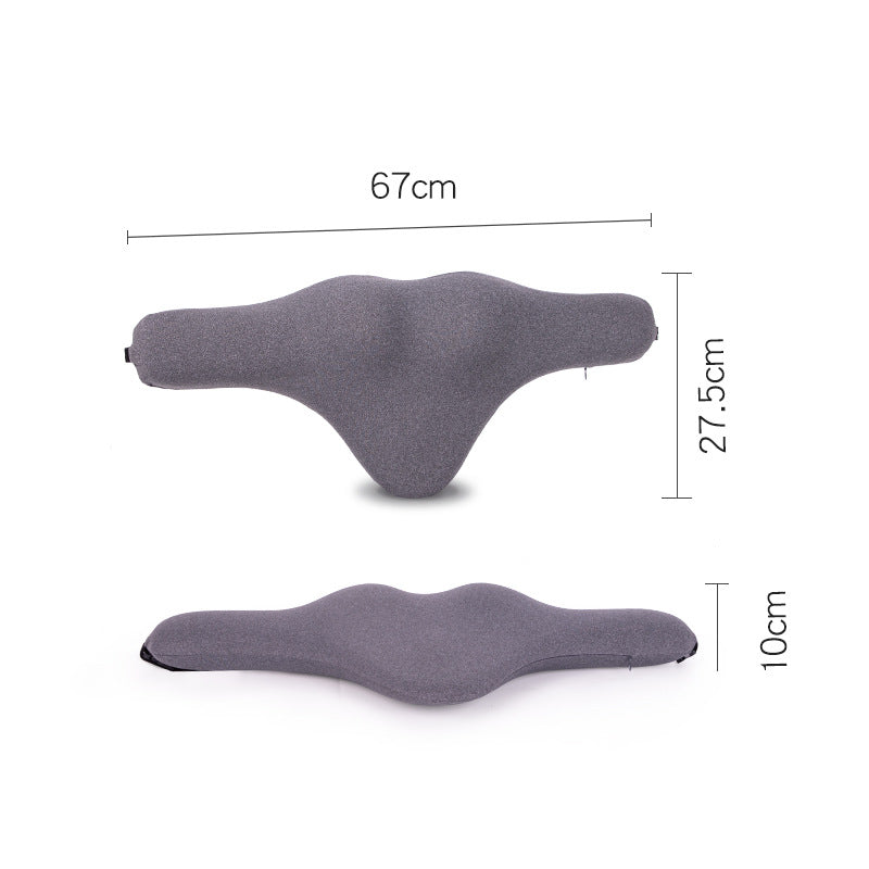 Ergonomic gray cushion with dimensions, quality gift from SPS Street Style