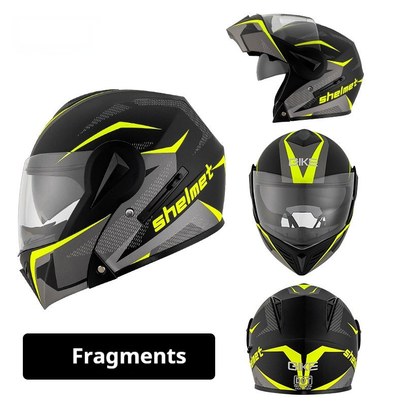 Men's And Women's Winter Personality Safety Motorcycle Helmet